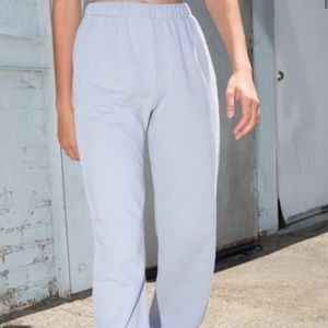 nwt light blue rosa sweatpants